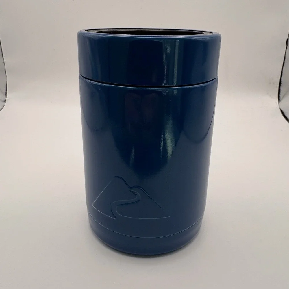Ozark Trail Insulated Can Cooler Navy Narrow Stainless Steel Keeps Drinks‎ Cold